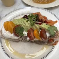 Kimchi toast  at Farm2Table - Davidshall in Malmo