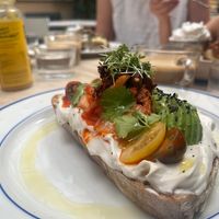 Kimchi avocado sourdough toast at Farm2Table - Davidshall in Malmo