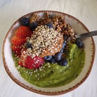 Green Smoothie Bowl at Farm2Table - Davidshall in Malmo