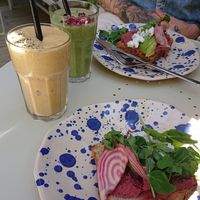 Avocado toast and smoothies 'recharge' and? at Farm2Table - Davidshall in Malmo