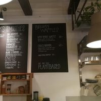 Now vegan waffles at Farm2Table - Davidshall in Malmo