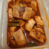 Cashew tofu take away at Sawasdee Thai Restaurant in Central Singapore