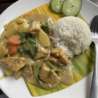 Tempeh Curry   at Warung Amed in Abang