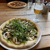  Vegan truffle mushroom pizza  at Black Isle  in Fort William