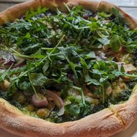 Pesto pizza at Black Isle  in Fort William