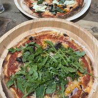 Pizza with Truffle Oil and Pizza with vegetables   at Black Isle  in Fort William