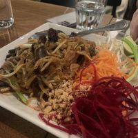   at Love Organic Cafe in West Hollywood