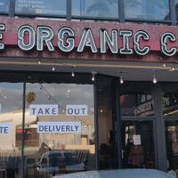 Outside at Love Organic Cafe in West Hollywood