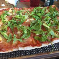 Mediterranean Pizza with vegan cheese (R 135.00 / Lunch discount R 69.00) at Bossa Good Times Bar in Paarl