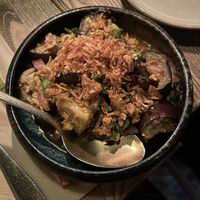 Aubergine dish - full of flavour!  at Pat's Place in Stockholm