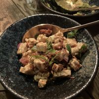 Great tofu!  at Pat's Place in Stockholm