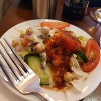 Vegan yoghurt option for your salad at Masala Masala - Sveavägen in Stockholm