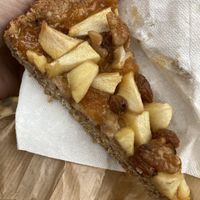 Pie with jam, apples and nuts, delicious !  at La Reverie in Parma