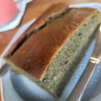 mugwort cake at Fig from Vegan 채식주의자의 무화과 in Jeonju