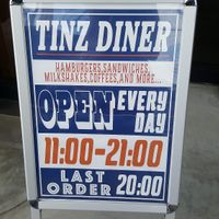 Drop in at Tin'z Burger Market in Takasaki