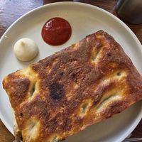 Mushroom melt at Woods in Bangalow