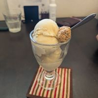soy milk ice cream at Yuimaru in Minoo