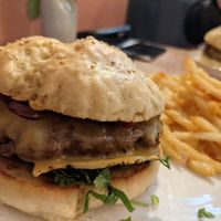 Burger night. at Last Light Coffee in Blackpool