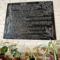 Menu - Changes   at Last Light Coffee in Blackpool