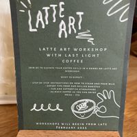   at Last Light Coffee in Blackpool