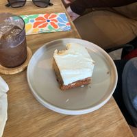 Carrot cake  at Last Light Coffee in Blackpool