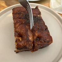 Cinnamon brunsuiger  at Last Light Coffee in Blackpool