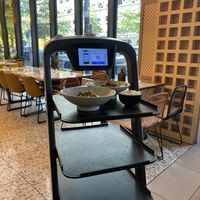  Delivery robot at Thai Thani in Docklands