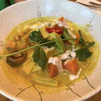 Veggie and Tofu Green curry   at Thai Thani in Docklands
