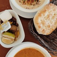 Hummus çorba & ezogelin çorba  at Heybe Çorba in Kyrenia