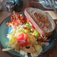 Vegan fillet sourdough at Pear Tree in Coleraine