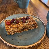 Vegan Flapjack at Pear Tree in Coleraine