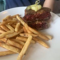 The vegan Rueben!! (It was bomb!!!!) at Evviva in Toronto