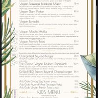 Vegan menu part 2 at Evviva in Toronto