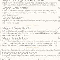 All these options! at Evviva in Toronto