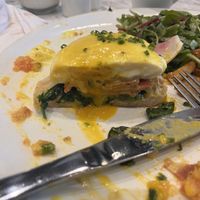 runny yoke!!  at Evviva in Toronto