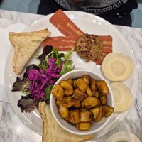 Vegan Slam Platter at Evviva in Toronto
