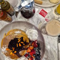 Vegan Pancakes at Evviva in Toronto