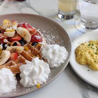 What's that "scrambled egg" on the right? It's not good at Evviva in Toronto