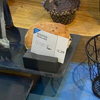 Vegan tea cake at Costa Coffee in Maidstone