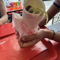 big vegan wrap. great value   at Komagene in Fethiye