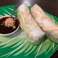 vegan summer roll! delicious at DO's in Stuttgart