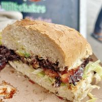 sandwich „jamaica"  at La Cordobesita in Tulum