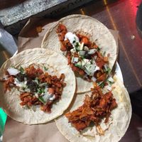 Jackfruit tacos !  at La Cordobesita in Tulum