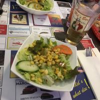 Menu salad at Mel's Bar & Diner in Basel