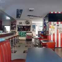 Interior at Mel's Bar & Diner in Basel