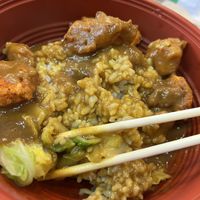 Vegan chicken curry rice bowl   at Nudo Sushi Box - Grainger St in Newcastle Upon Tyne