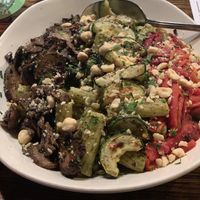 Vegan Basil Pesto Pasta (Rigatoni) at Three Fires Pizza in Fort Wayne
