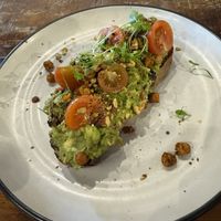 Avocado toast   at The Good Egg in Busselton