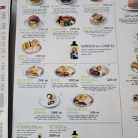 The vegan menu at Koktem in Astana