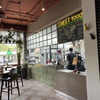 Indian street foodd  at Koktem in Astana